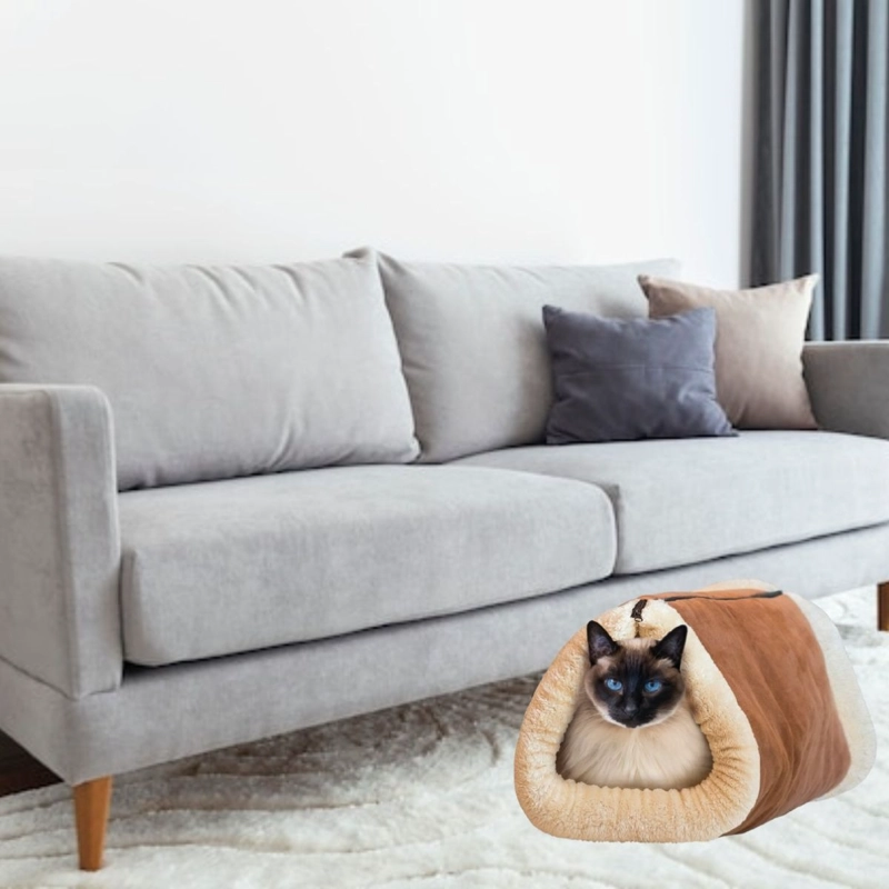 CAMA TAPETE COMODO PARA MASCOTAS 2EN1 HOGAR LAU - 7