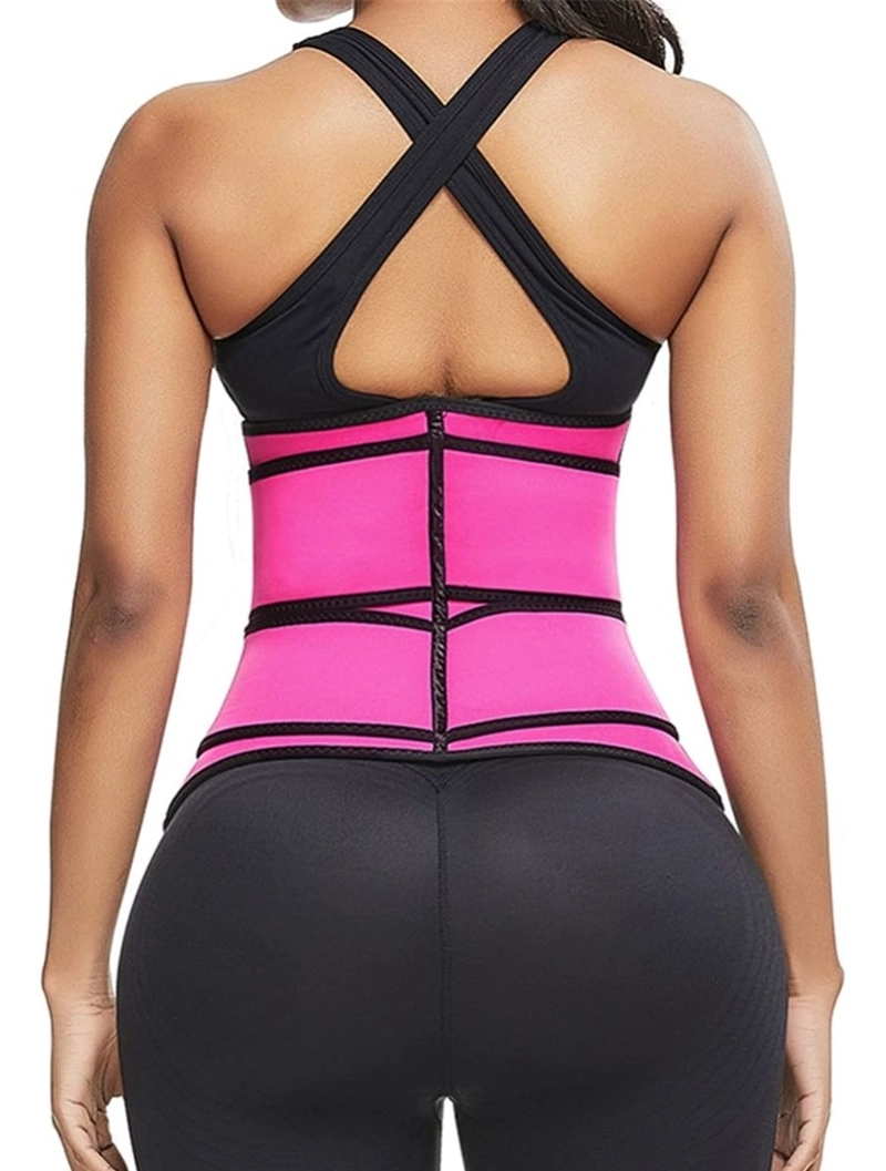 FAJA CORSET REDUCTORA CINTURA CON VELCRO MUJER LAU - 3