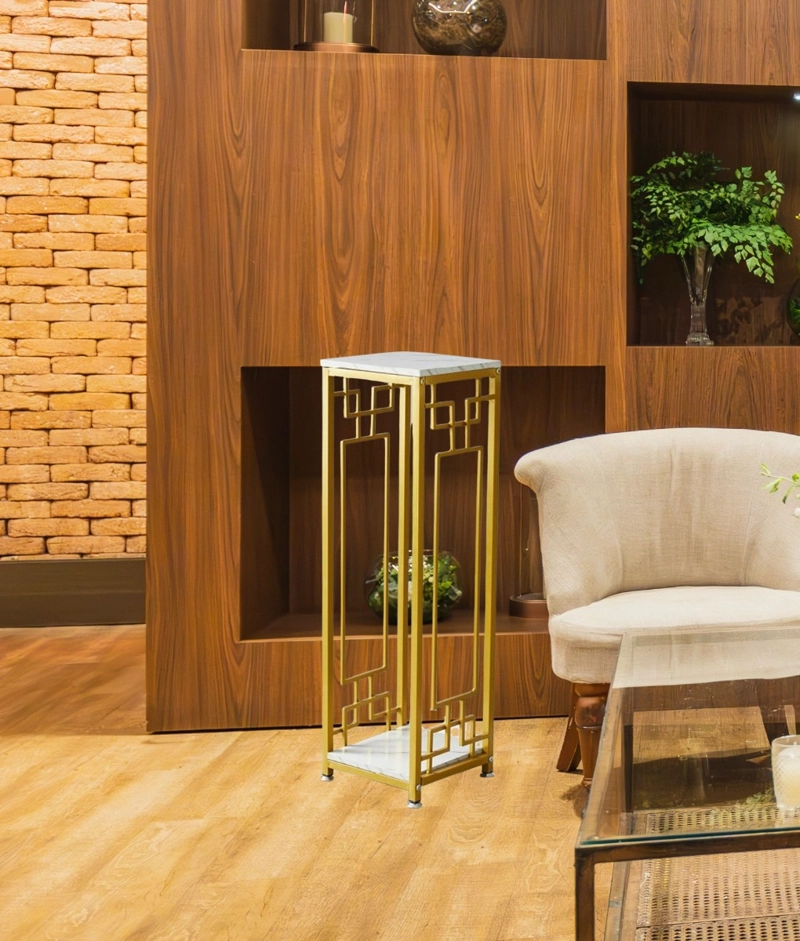 PORTA MACETAS 2 NIVELES DECORATIVO SOPORTE PLANTAS JHN - 8