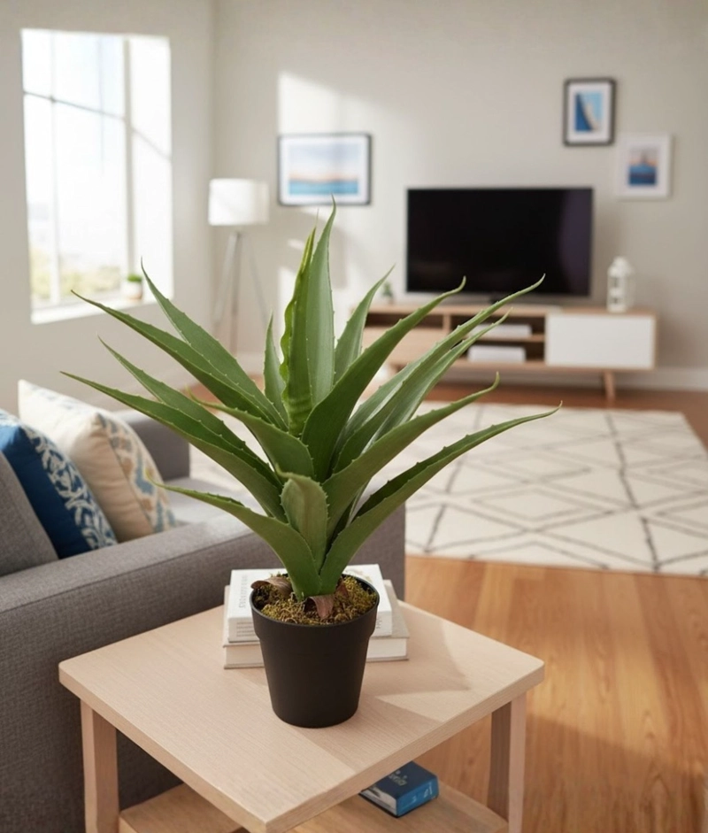 PLANTA ARTIFICIAL DECORATIVA ESTILIZADA ELEGANTE ADORNO JHN - 8