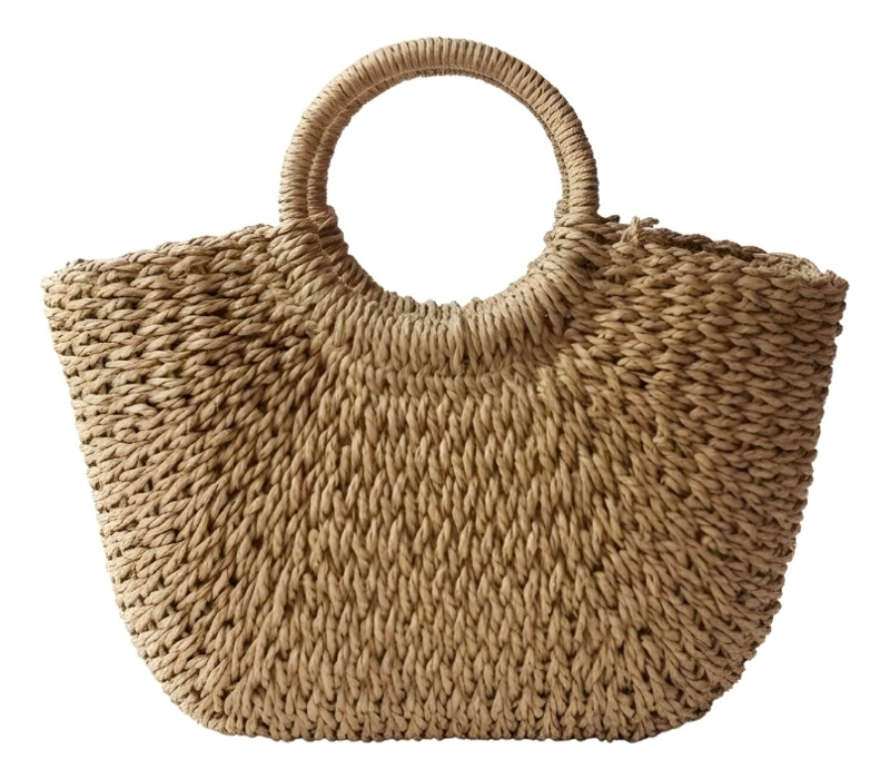 CARTERA BOLSO MANO ASAS REDONDAS ESTILO BOHEMIO VERSATIL JHN - 1