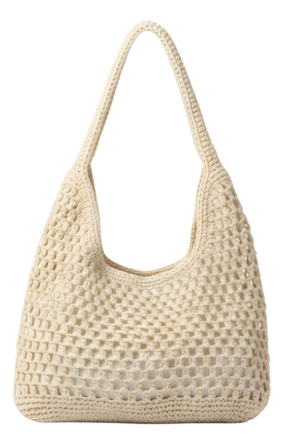 CARTERA BOLSO VERANO CALADO DISEÑO ARTESANAL CASUAL JHN - 1