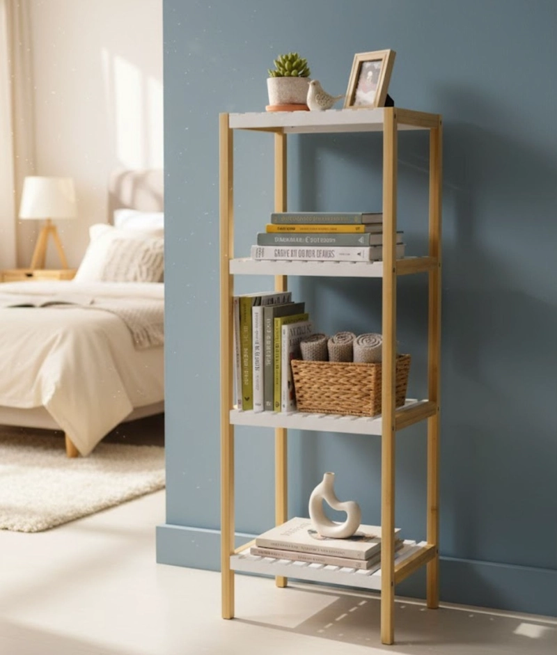 ESTANTE ORGANIZADOR VERTICAL 4 NIVELES DECORATIVO JHN - 7