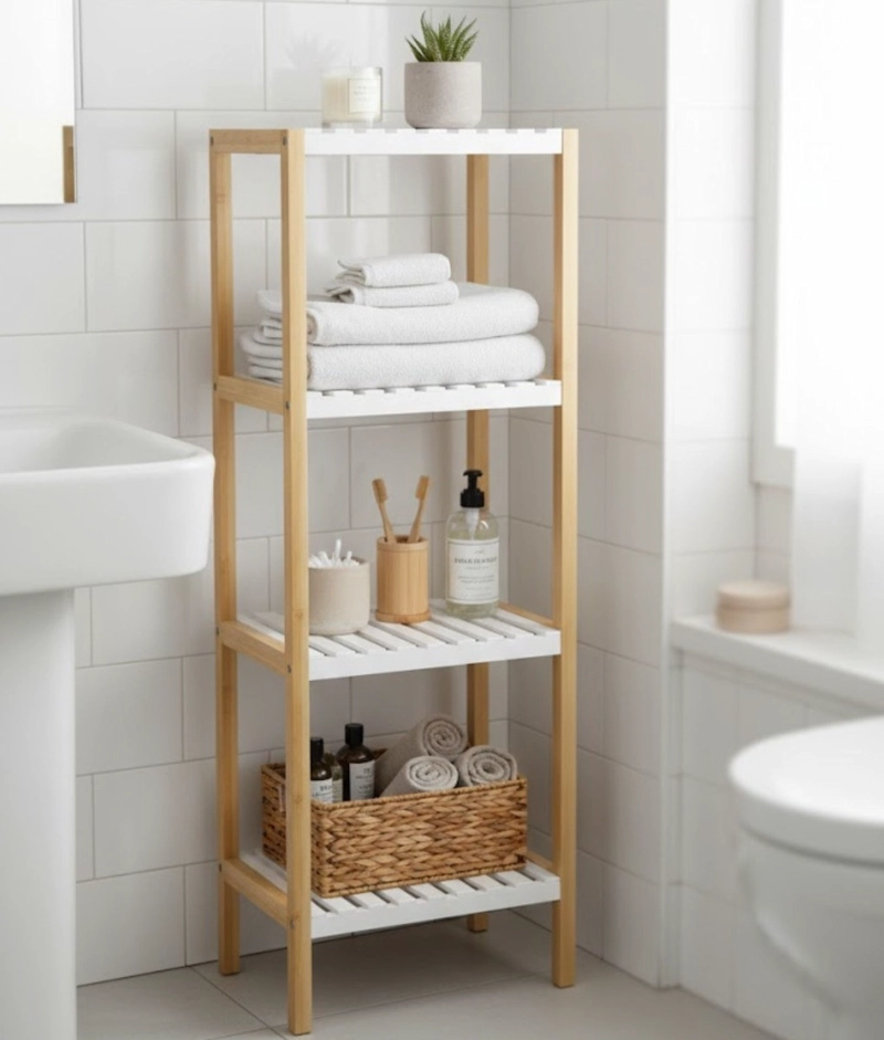 ESTANTE ORGANIZADOR VERTICAL 4 NIVELES DECORATIVO JHN - 9