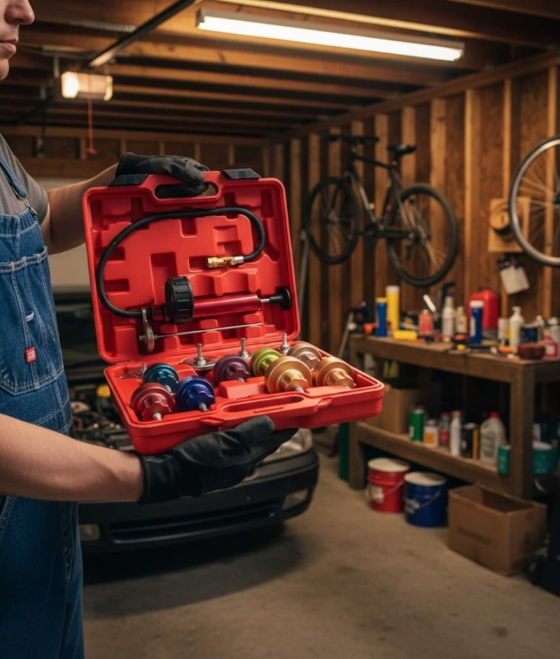 KIT REFRIGERACION MEDIDOR DIAGNOSTICO FUGAS AUTO JHN - 6