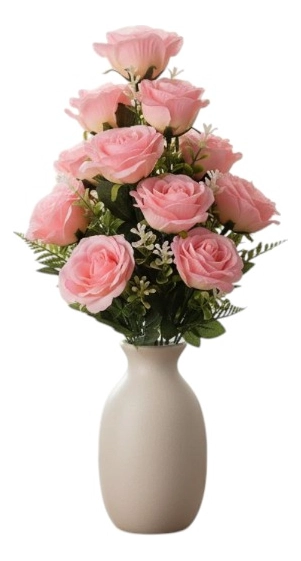 FLORES ARTIFICIALES RAMO FLORAL DECORATIVO ADORNO JHN - 3
