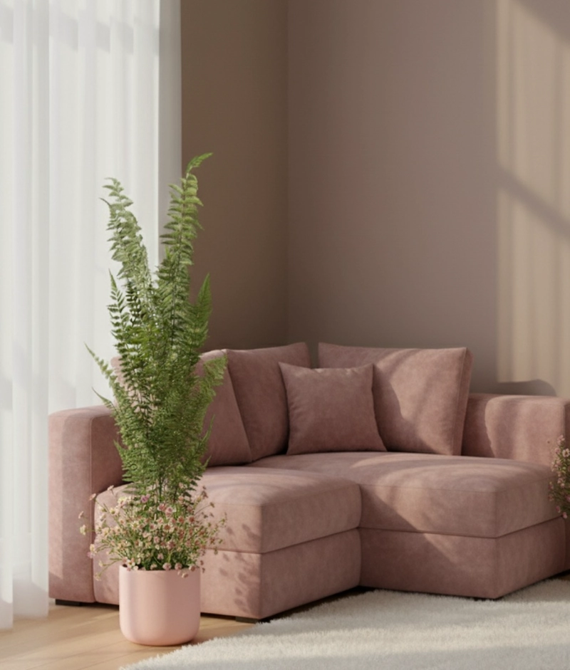 SET 2 PLANTA ARTIFICIAL DECORATIVA HELECHO ENREDADERA JHN - 9
