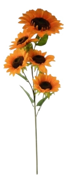 FLORES ARTIFICIALES RAMO DECORATIVO GIRASOLES ADORNO JHN - 1