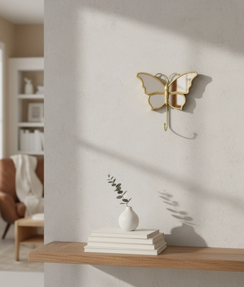 SET 3 ESPEJO DECORATIVO MARIPOSA ADORNO PARED HOGAR JHN - 10