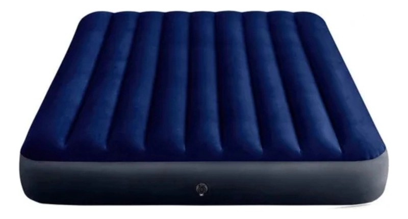 COLCHON INFLABLE QUEEN DOBLE 152×203×25CM VIAJE HOGAR LAU - 4