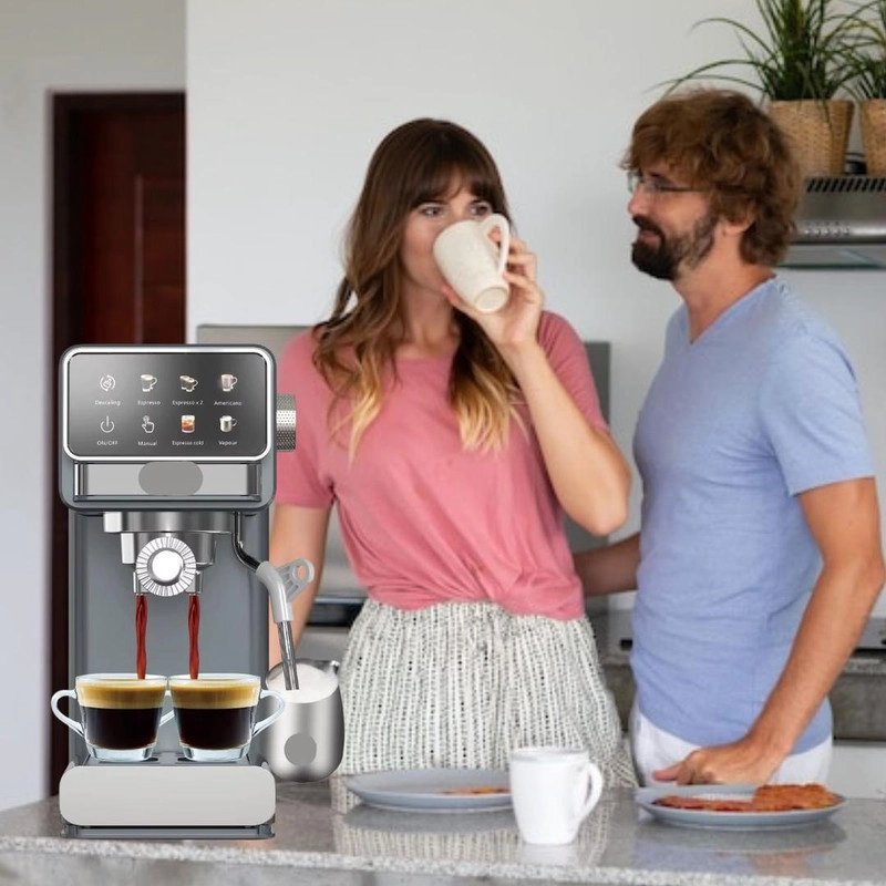 CAFETERA EXPRESO SEMIAUTOMATICA INTELIGENTE CAFE  HOGAR LAU - 3