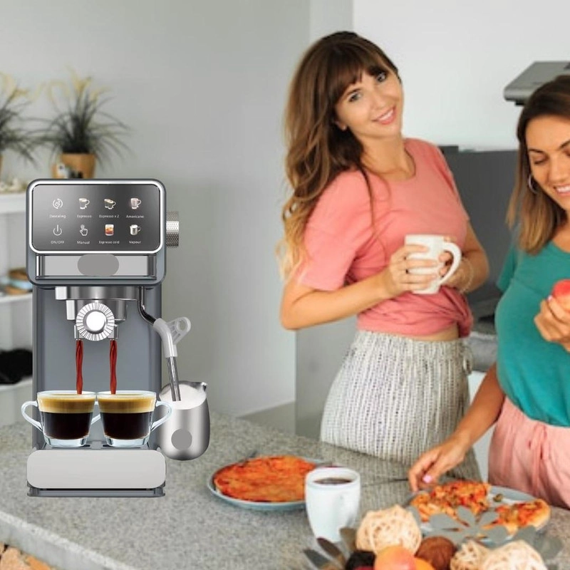 CAFETERA EXPRESO SEMIAUTOMATICA INTELIGENTE CAFE  HOGAR LAU - 9