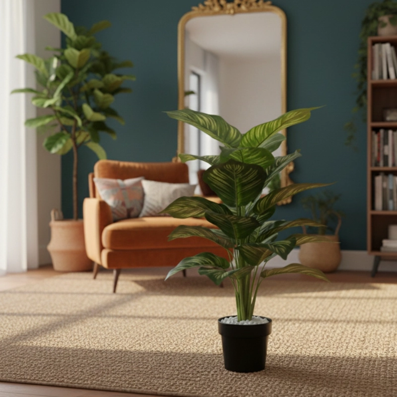 PLANTA ARTIFICIAL DECORATIVA ADORNO VEGETACION TROPICAL JHN - 8