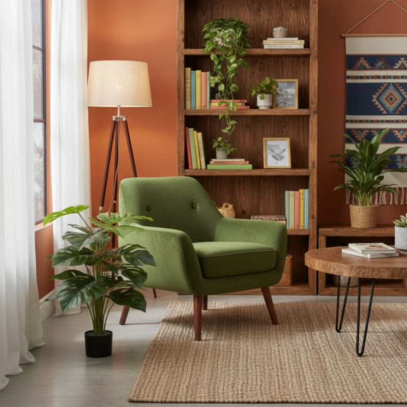PLANTA ARTIFICIAL DECORATIVA ADORNO VEGETACION TROPICAL JHN - 10