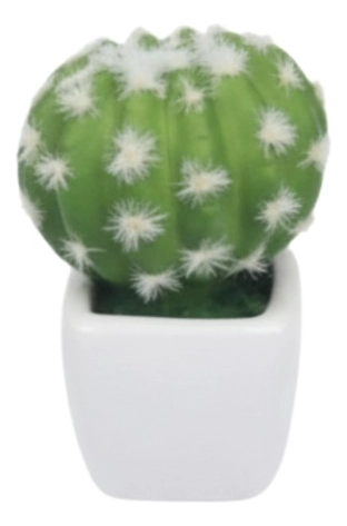 SET 2 PLANTA DECORATIVA ARTIFICIAL CACTUS MINIMALISTA JHN - 3
