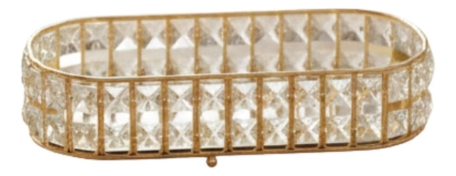 BANDEJA DECORATIVA ORGANIZADOR MULTIFUNCIONAL ATEMPORAL JHN - 1