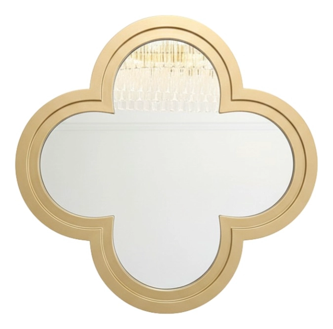 ESPEJO PARED DECORATIVO ESTILO DISEÑO FLOR CIRUELO HOGAR JHN - 1