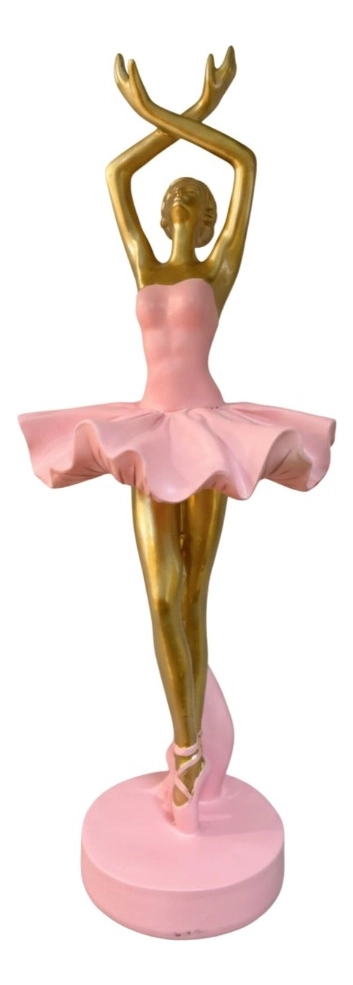 ESTATUA DECORATIVA FIGURA BAILARINA BALLET ADORNO JHN - 1