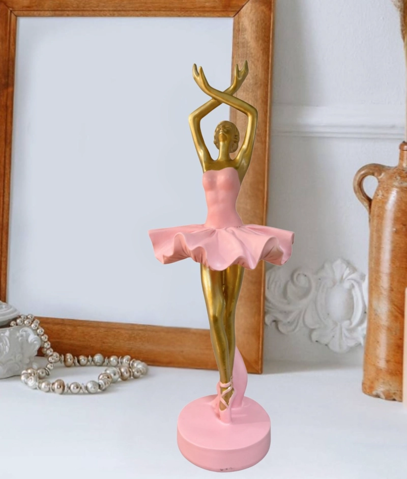 ESTATUA DECORATIVA FIGURA BAILARINA BALLET ADORNO JHN - 6