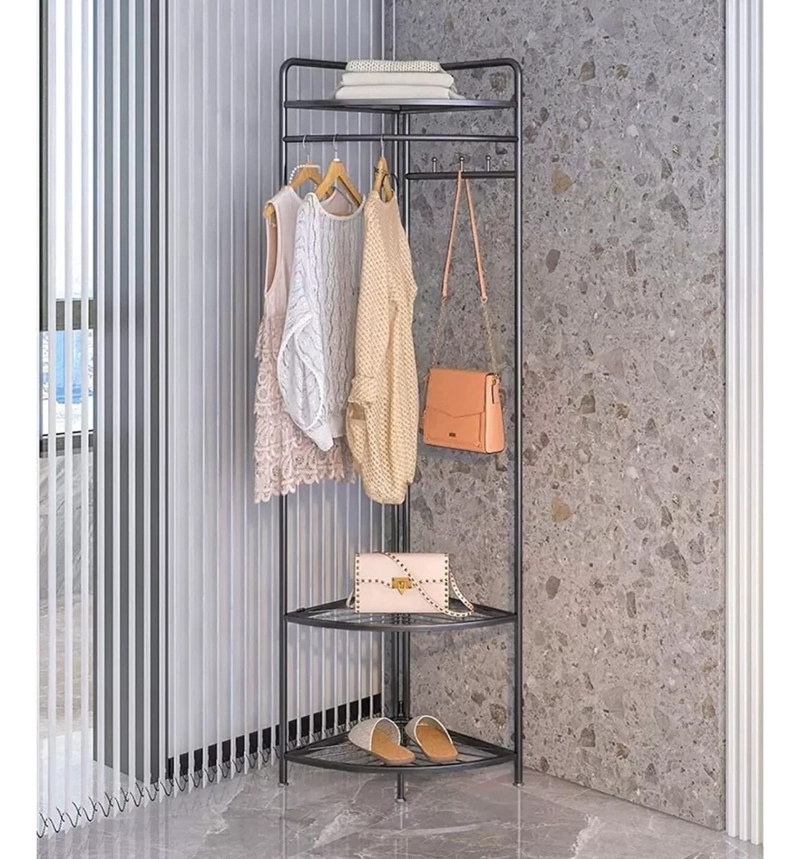 PERCHERO ORGANIZADOR MULTIFUNCIONAL VERTICAL ESQUINERO JHN - 5