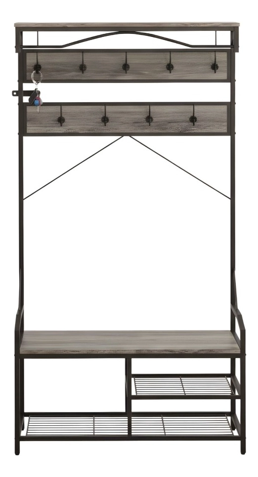 PERCHERO MULTIFUNCIONAL DECORATIVO ORGANIZADOR MULTIPLE JHN - 1
