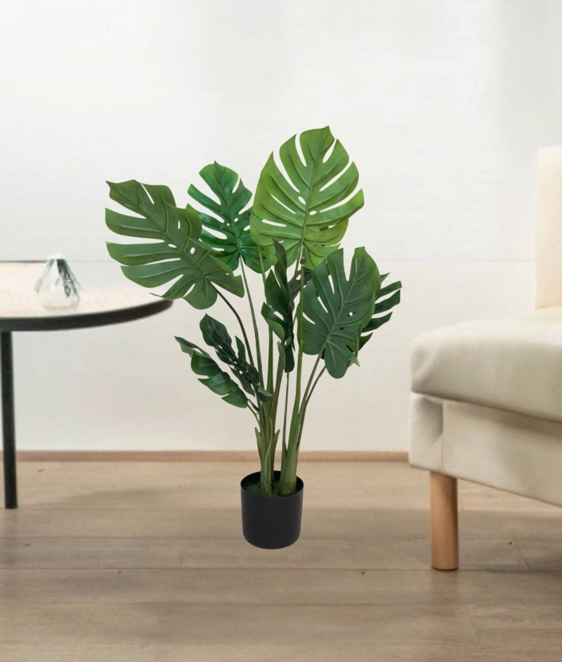 PLANTA ARTIFICIAL DECORATIVA DISEÑO TROPICAL ELEGANTE JHN - 6