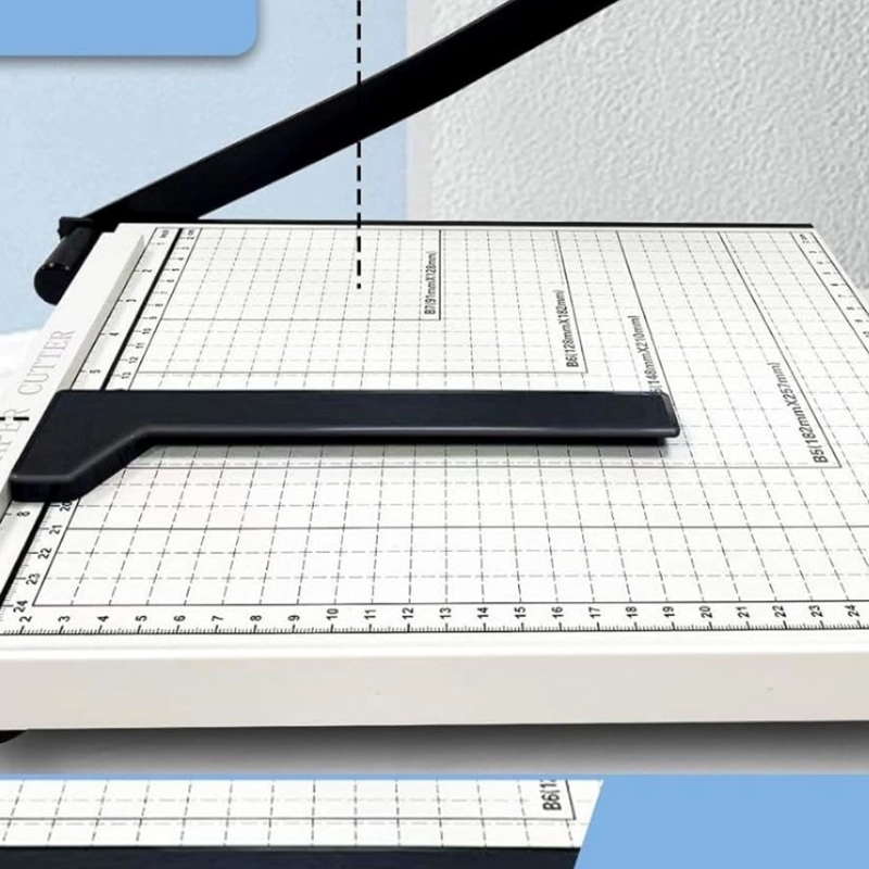 GUILLOTINA CORTADOR DE PAPEL 12¨ OFICINA ESCRITORIO LAU - 7