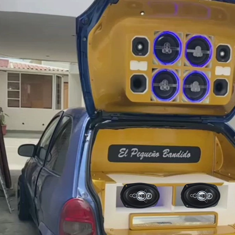 PARLANTE DE AUTO POTENCIA 800W SONIDO MUSICA VEHICULO LAU - 4