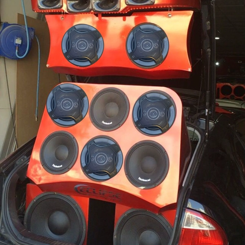 PARLANTE DE AUTO POTENCIA 500W SONIDO MUSICA VEHICULO LAU - 1