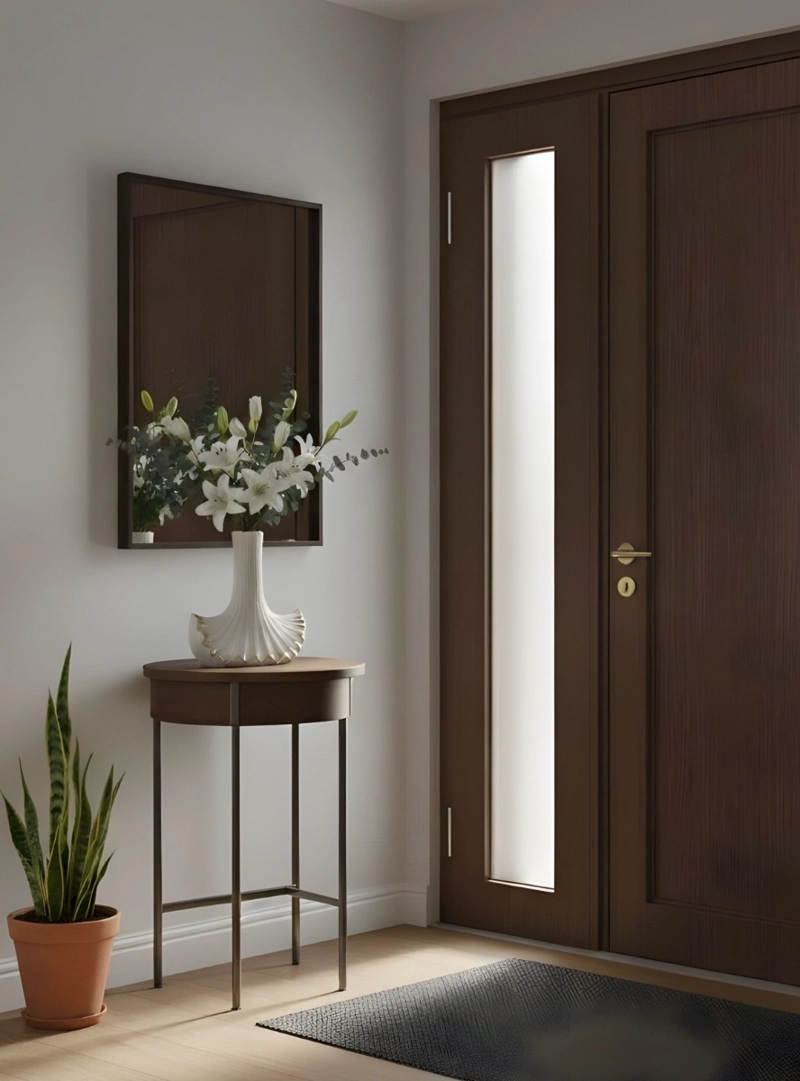 FLORERO DECORATIVO DISEÑO ESTILO ABANICO ADORNO HOGAR JHN - 8
