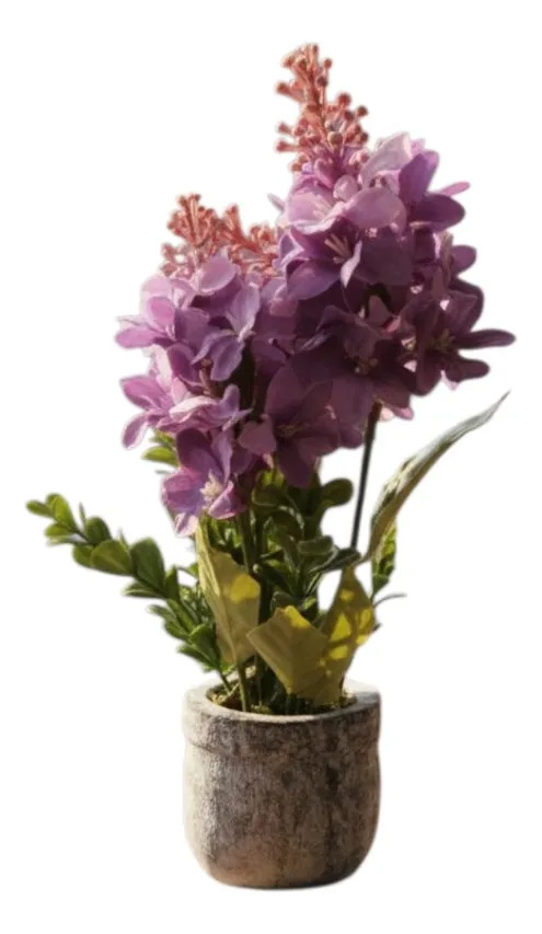 PLANTA DECORATIVA ARTIFICIAL RAMILLETE FLORAL HOGAR JHN - 1