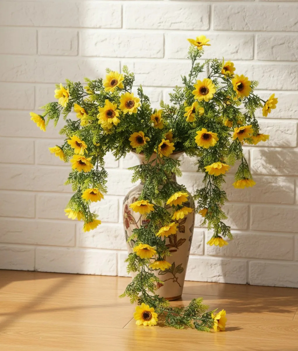 ENREDADERA FLORAL ARTIFICIAL CASCADA COLGANTE DECORATIVA JHN - 8