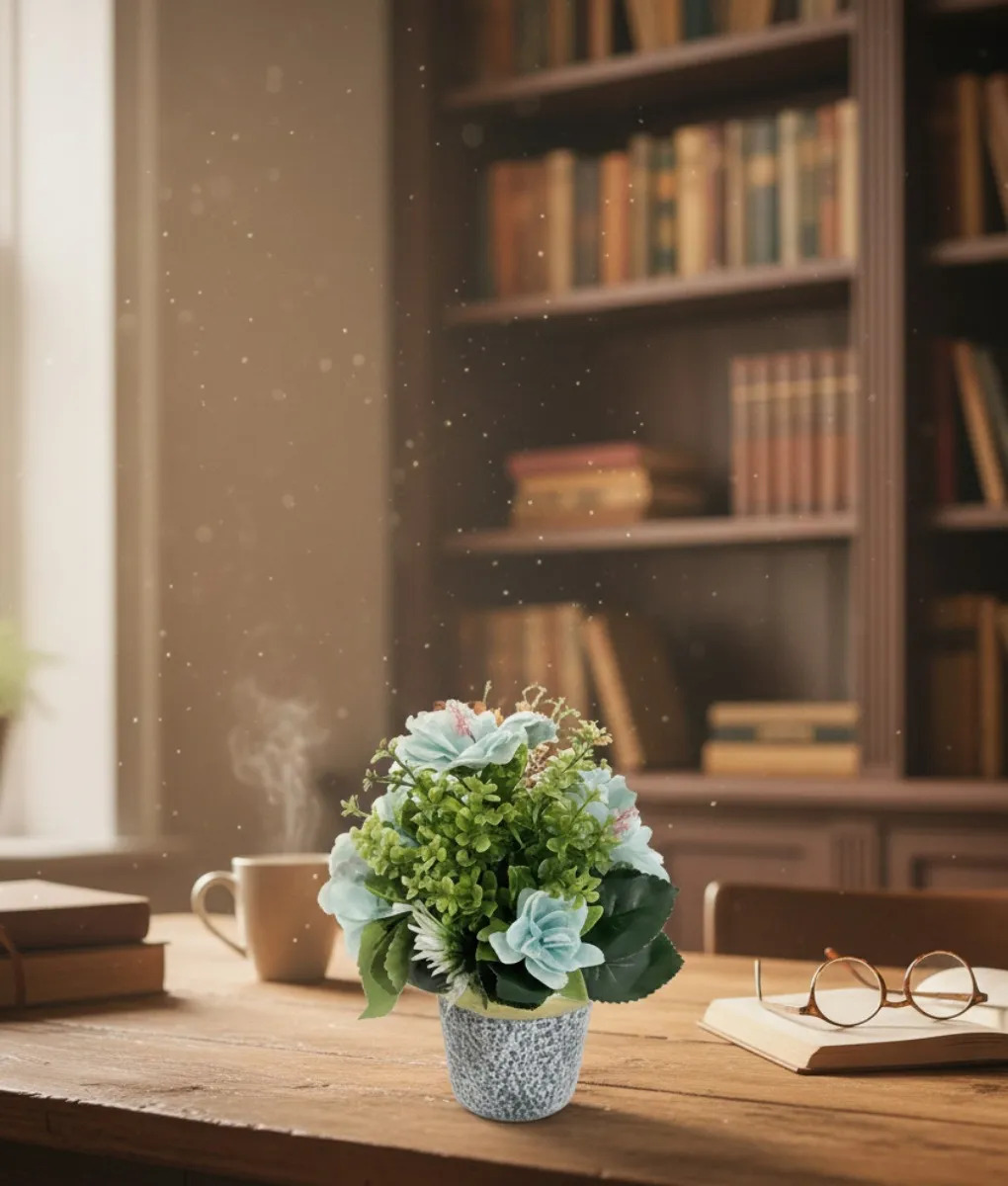 PLANTA ARTIFICIAL DECORATIVA ARMONIA FLORAL COMPACTO JHN - 2
