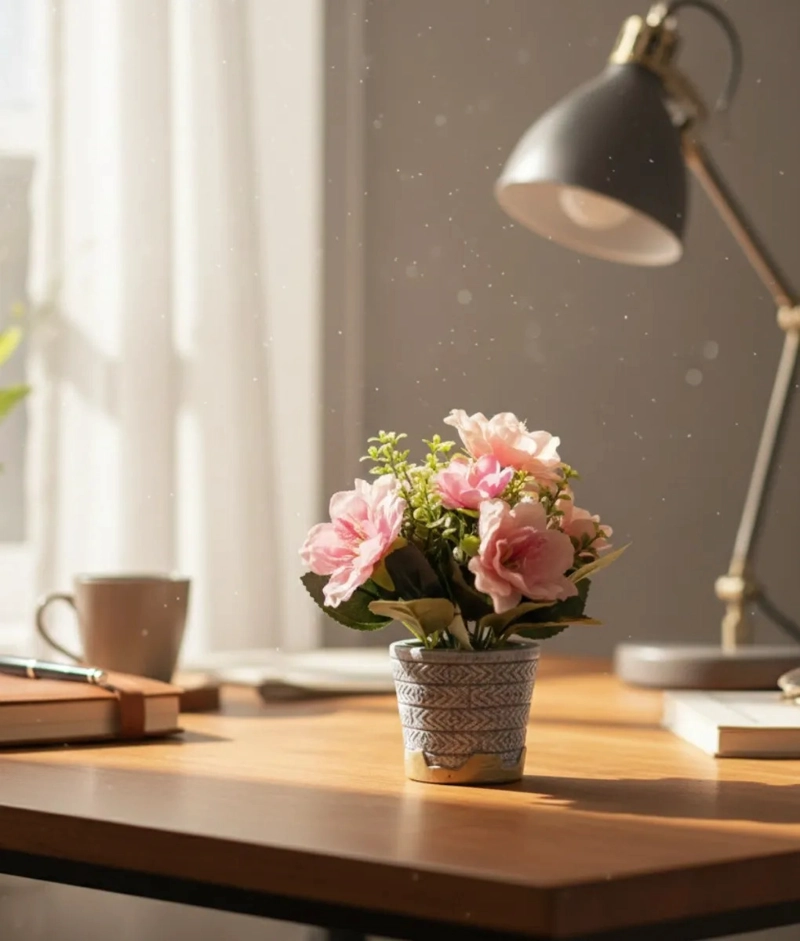 PLANTA ARTIFICIAL DECORATIVA ARMONIA FLORAL COMPACTO JHN - 10