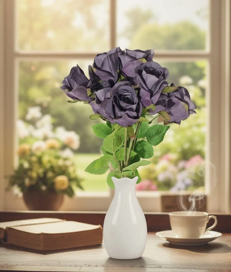 RAMO FLORAL ARTIFICIAL DECORATIVO ADORNO EXQUISITO JHN - 2