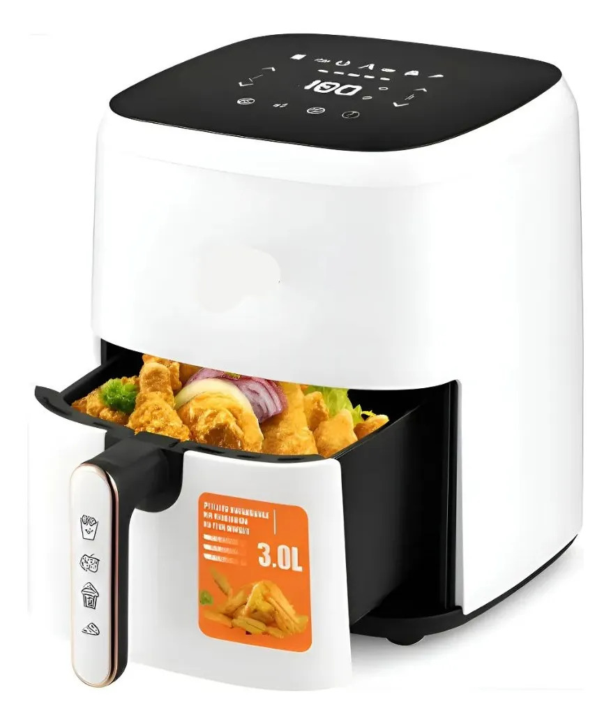 FREIDORA DE AIRE DE 3L COCINA PRACTICO MULTIFUNCIONAL LAU - 3