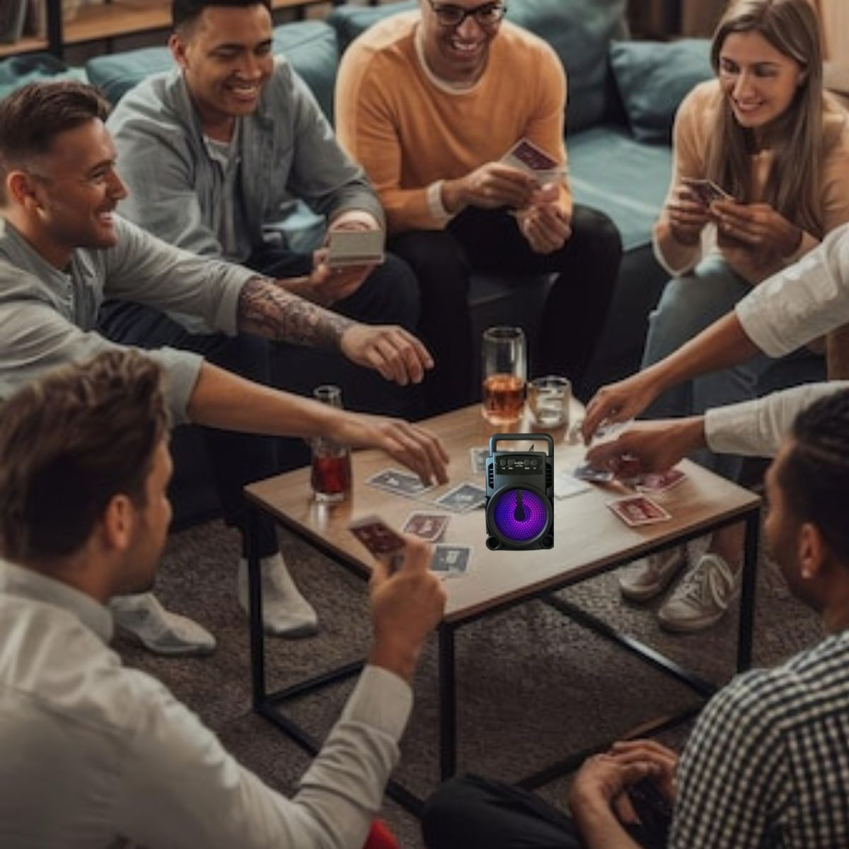PARLANTE INALAMBRICO PORTATIL BLUETOOTH 3¨MUSICA LAU - 5