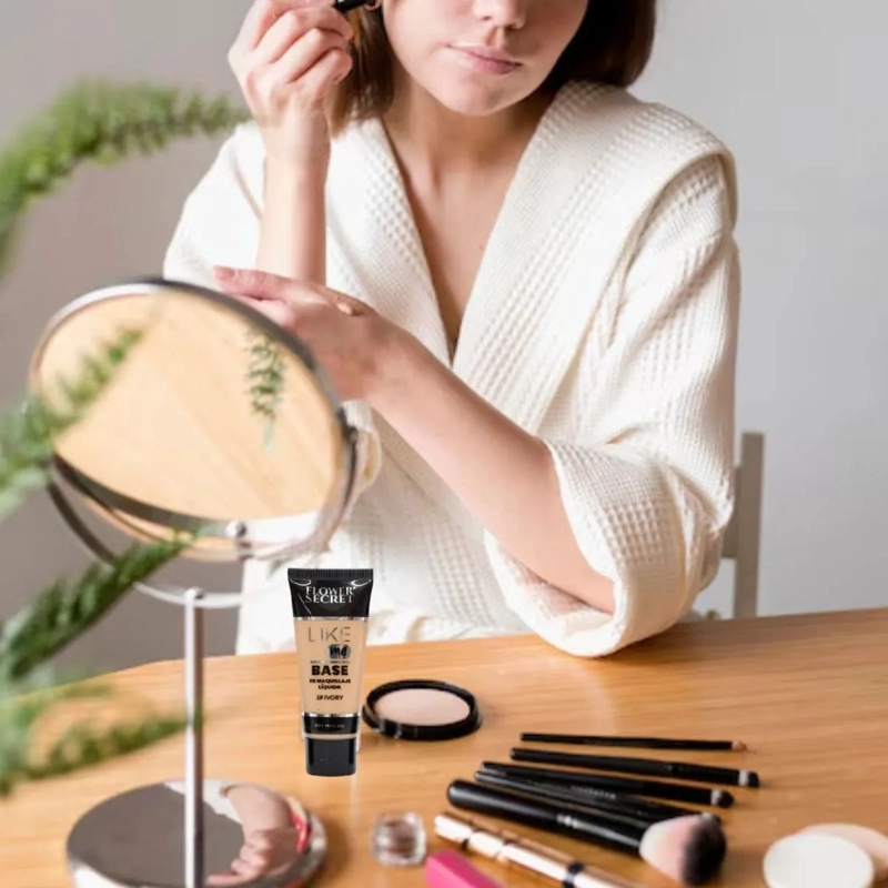 PACK 4 BASES DE MAQUILLAJE LIQUIDA LIKE ME 35G LAU - 3