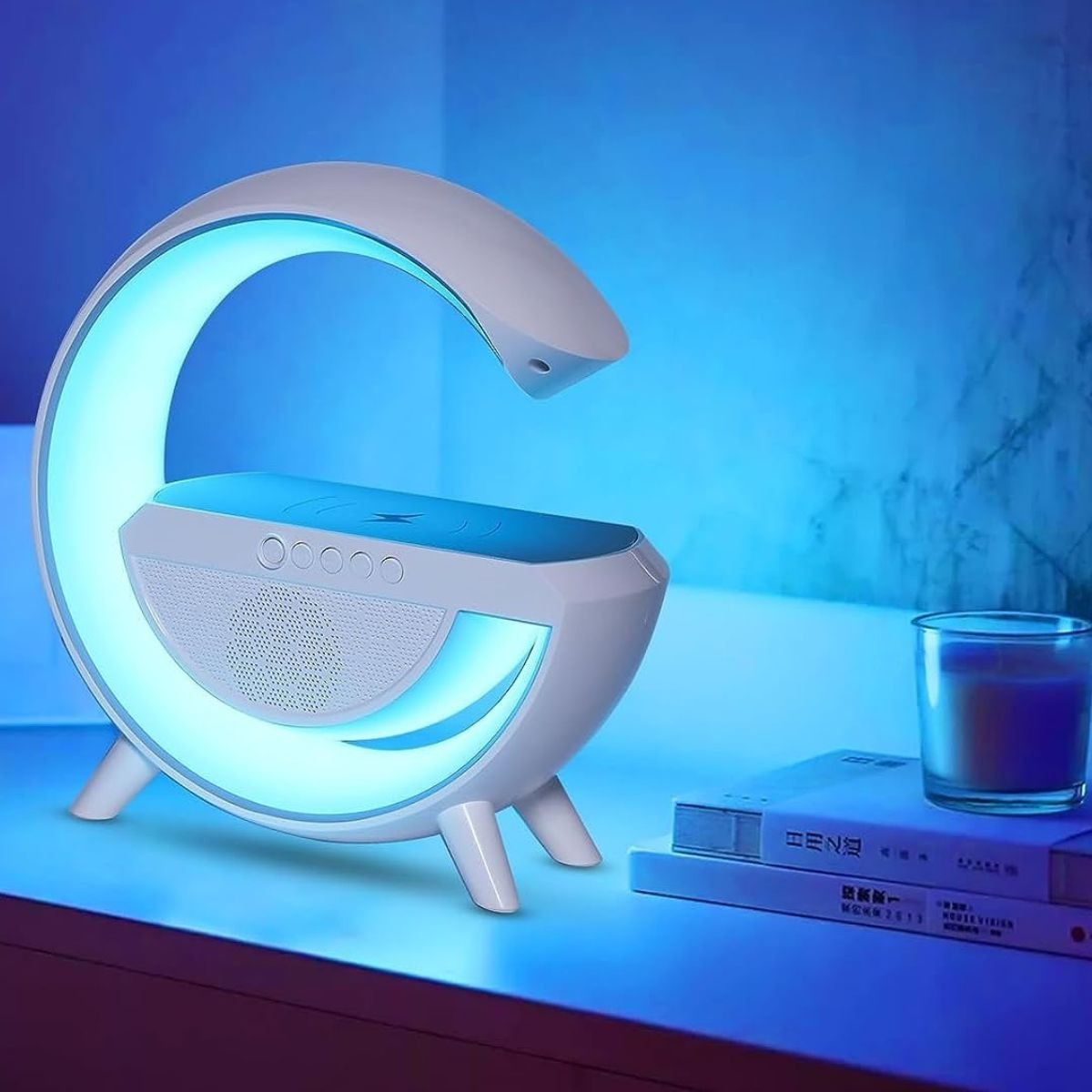 PARLANTE PORTATIL LUCES RGB BLUETOOTH MUSICA INALAMBRICA LAU - 1