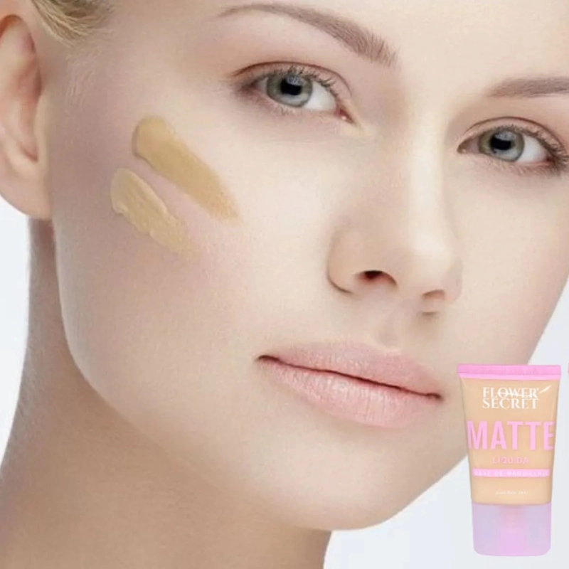 PACK 24 BASES DE MAQUILLAJE MATTE 36ML ROSTRO MUJER LAU - 1
