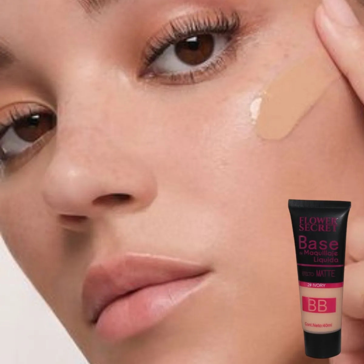 PACK 4 BASES DE MAQUILLAJE LIQUIDA EFECTO MATE 40ML LAU - 4
