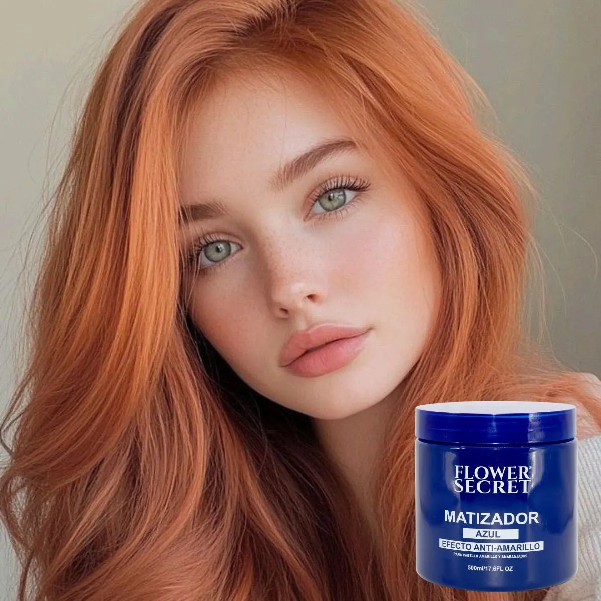 SET 3 CREMA DE PEINAR MATIZADORAS AZUL 500ML BELLEZA LAU - 6