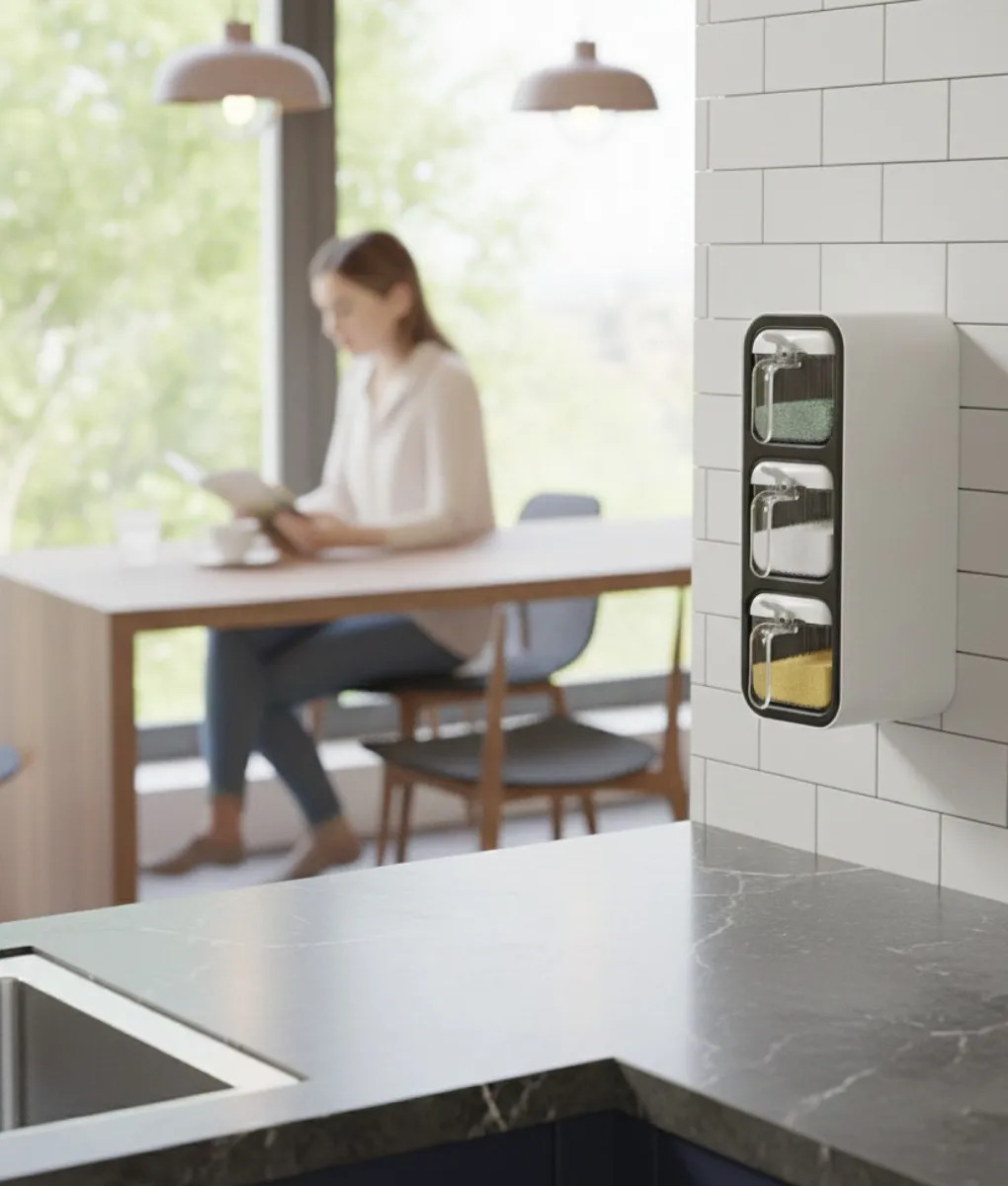 ESPECIERO ORGANIZADOR MODULAR DISPENSADOR APILABLE JHN - 3