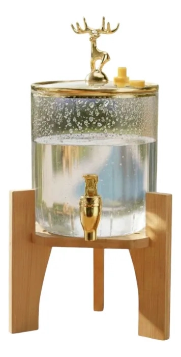 DISPENSADOR BEBIDAS GRIFO DECORATIVO SOPORTE ELEVADO JHN - 3