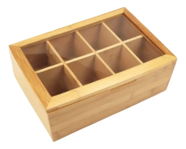 CAJA DECORATIVA ORGANIZADORA ALMACENAMIENTO MODULAR JHN - 1
