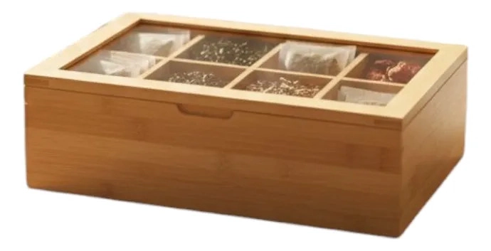 CAJA DECORATIVA ORGANIZADORA ALMACENAMIENTO MODULAR JHN - 3
