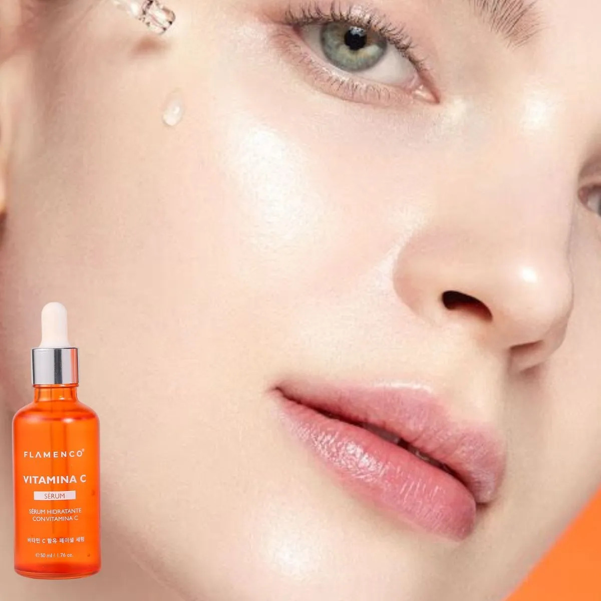 SET 2 SERUM FACIAL VITAMINA C ILUMINAR TONIFICA HIDRATAR LAU - 6