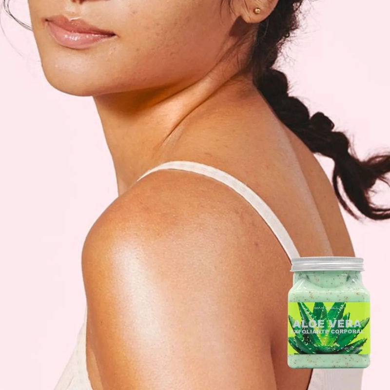 SET 2 EXFOLIANTES CORPORALES DE ALOE VERA PIEL SUAVE LAU - 7
