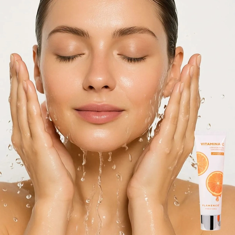SET 2 LIMPIADOR FACIAL CON VITAMINA C ILUMINA BELLEZA LAU - 7