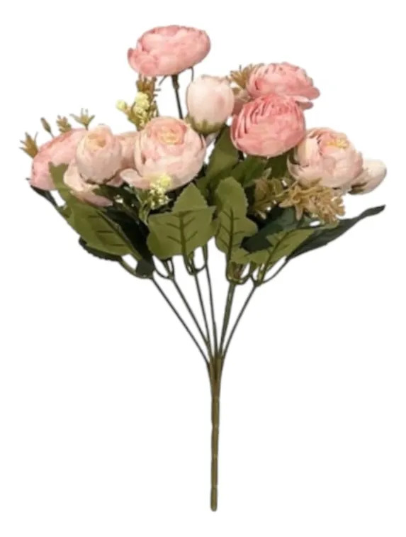 SET 2 RAMO DECORATIVO FLORES ARTIFICIALES ADORNO FLORAL JHN - 1